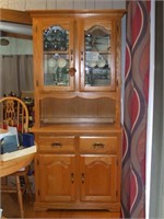 Amish Made Oak Hutch - 36" x 77"