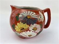 VTG 1940's Ransburg Hand Painted Pitcher