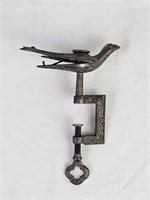 Victorian bird sewing clamp