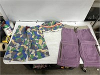 Size 5-6Y mini boden pants and matching hat