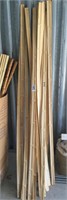 Lot of Approx (20) BAMBOO Planks