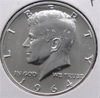 1964 PROOF KENNEDY HALF DOLLAR