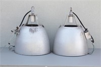 2 Commercial Aluminum  Lamp Fixtures