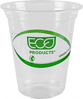 1000 count ECO GreenStripe 16oz Compostable Cups
