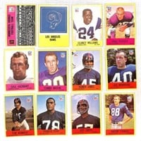 (40) 1967 Philadelphia Football Cards