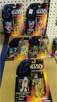 5 Carded Star Wars The Power Of The Force Action