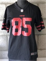 Ladies 49er's Pull Over Jersey #85 Kittle Size L