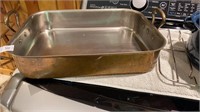 Enamel baking dish, cooling rack, heavy baking