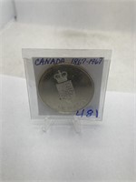 1867-1967 Canada Dollar Silver