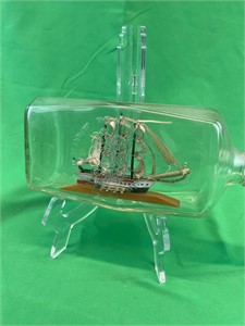 Ship in a bottle Nikka Whiskey 3  Mast