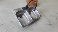 Stainless Steel Sink, Oil Rub Bronze Faucet