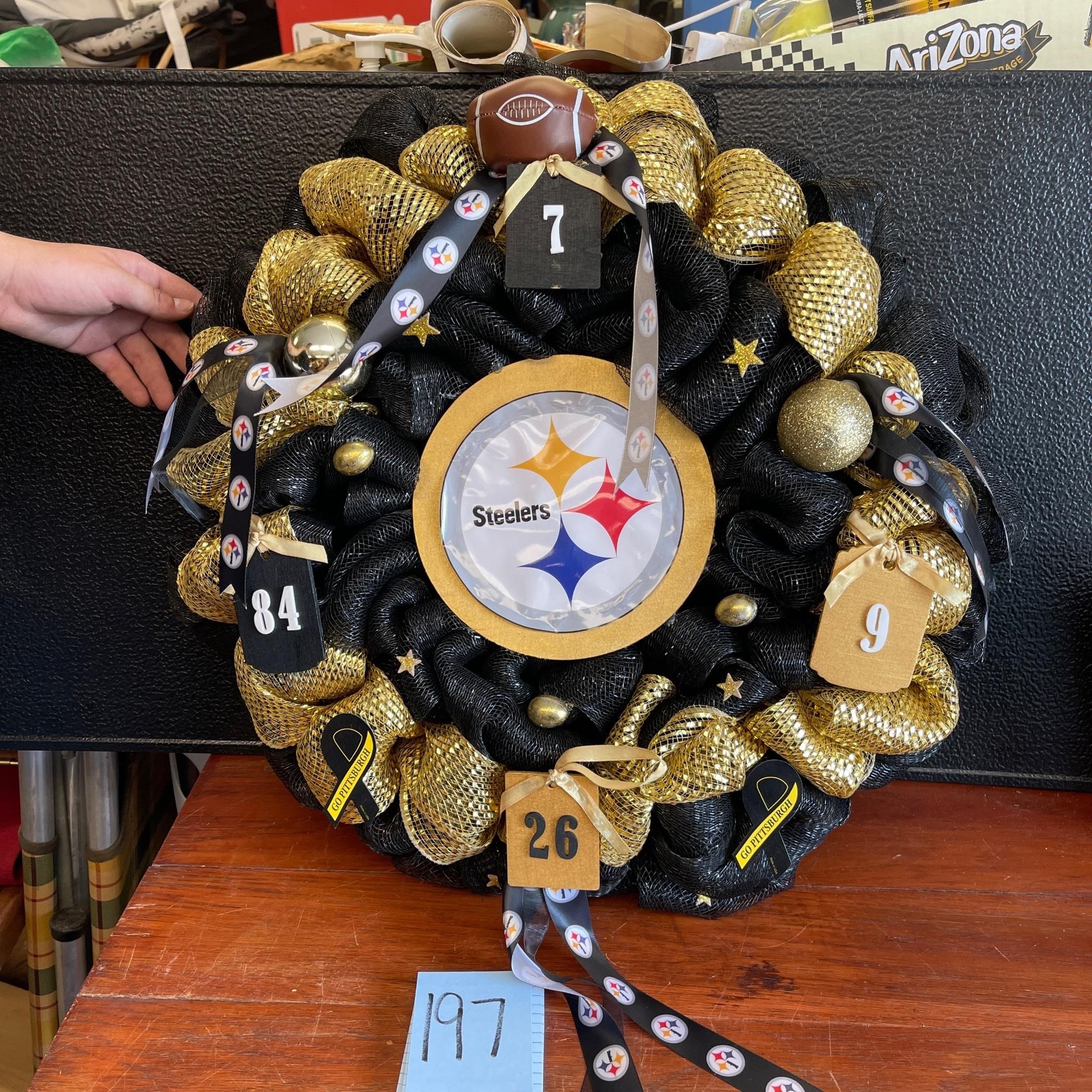 Pittsburgh Steelers wreath