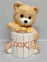 Teddy Bear Holding a Cookie, Cookie Jar