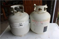 2 Gas Bottles - Propane, BOTH BOTTLES ARE EMPTY