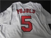 Albert Pujols Cards signed baseball jersey COA