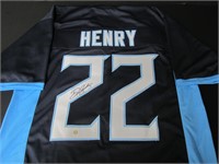Derrick Henry Titans signed jersey COA