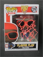 Flavor Flav signed Funko Pop COA