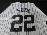 Juan Soto Yankees signed jersey COA