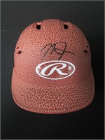 Mike Trout Angels signed batting helmet COA