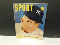 Sports Magazine Casey Stengel March 1954