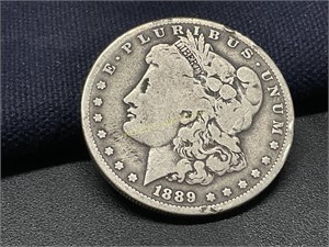 1889 MORGAN SILVER DOLLAR