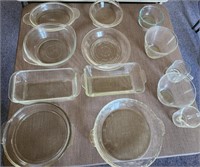 Baking dishes, Pyrex & others