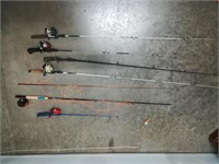 (5) Rod & Reels