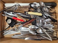 Assorted Silverware, approx 50+ utensils