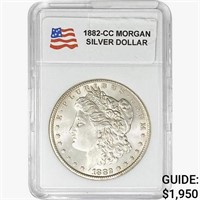 1882-CC Morgan Silver Dollar