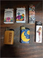 Lighters and Tin