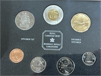 2001 Cdn Specimen Coin Set