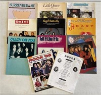 HEART Sheet Music & Fanzines (11)