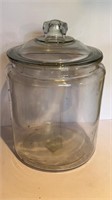 2 Gal Anchor Hocking Apothecary Jar w Lid