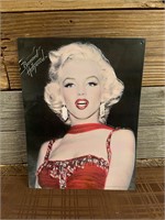 Marilyn Monroe Metal Sign