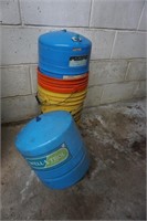 Lot of Buckets and Water System Tanks