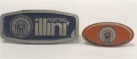Vintage Chief Illini Tailgate Hitch Covers