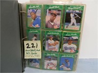 Album w/ Over 400 1980's Baseball Cards -