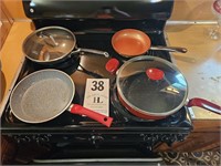 Pans - 2 w/ Lids - Multiple Sizes