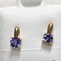$360 10K Tanzanite Earrings