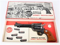 ANIB COLT 2ND GEN FRONTIER .45 SAA REVOLVER 1968