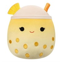 14 Yellow Pineapple Boba Squishmallows Toy