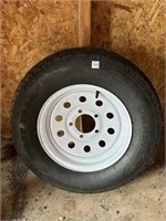 TRAILER WHEEL & CARLISLE TIRE (ST175/80D13)