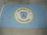 Department Of Corrections Flag  5ft x 8ft