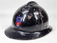 FRANCE FOURTH REPUBLIC PARIS POLICE HELMET