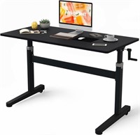 Manual Standing Desk Adjustable 48x24""