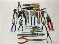 Vise Grip Pliers, Channel Lock & Other Pliers