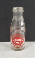 Vintage Double Cola Glass Salt and Pepper Shaker