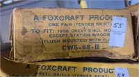 Foxcraft product, one pair 1968 Chevy II fender