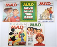 (5) 1983 MAD MAGAZINES