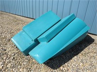 TWO 45" PIECES OF PONTOON FLOATS